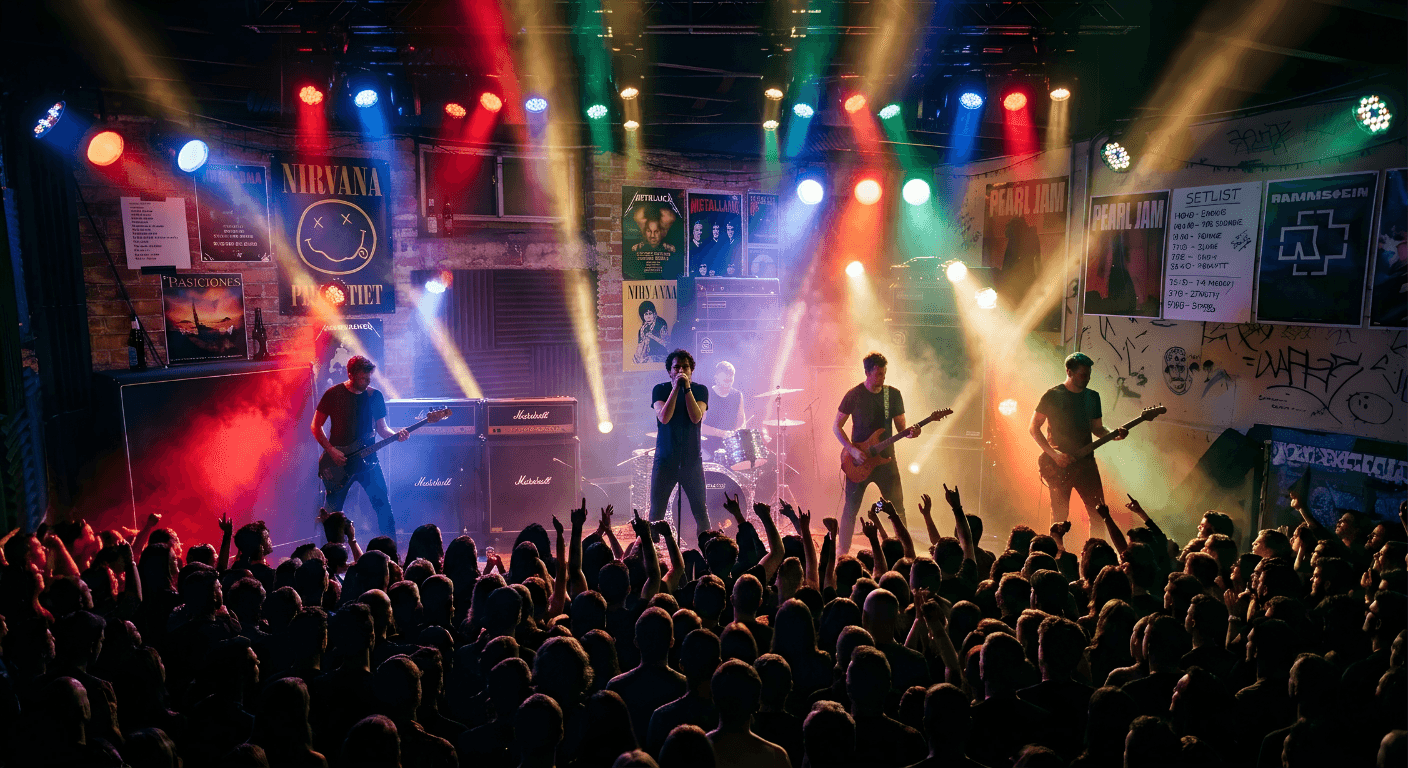 SHOW'M Live auf der Bühne – volle Energie